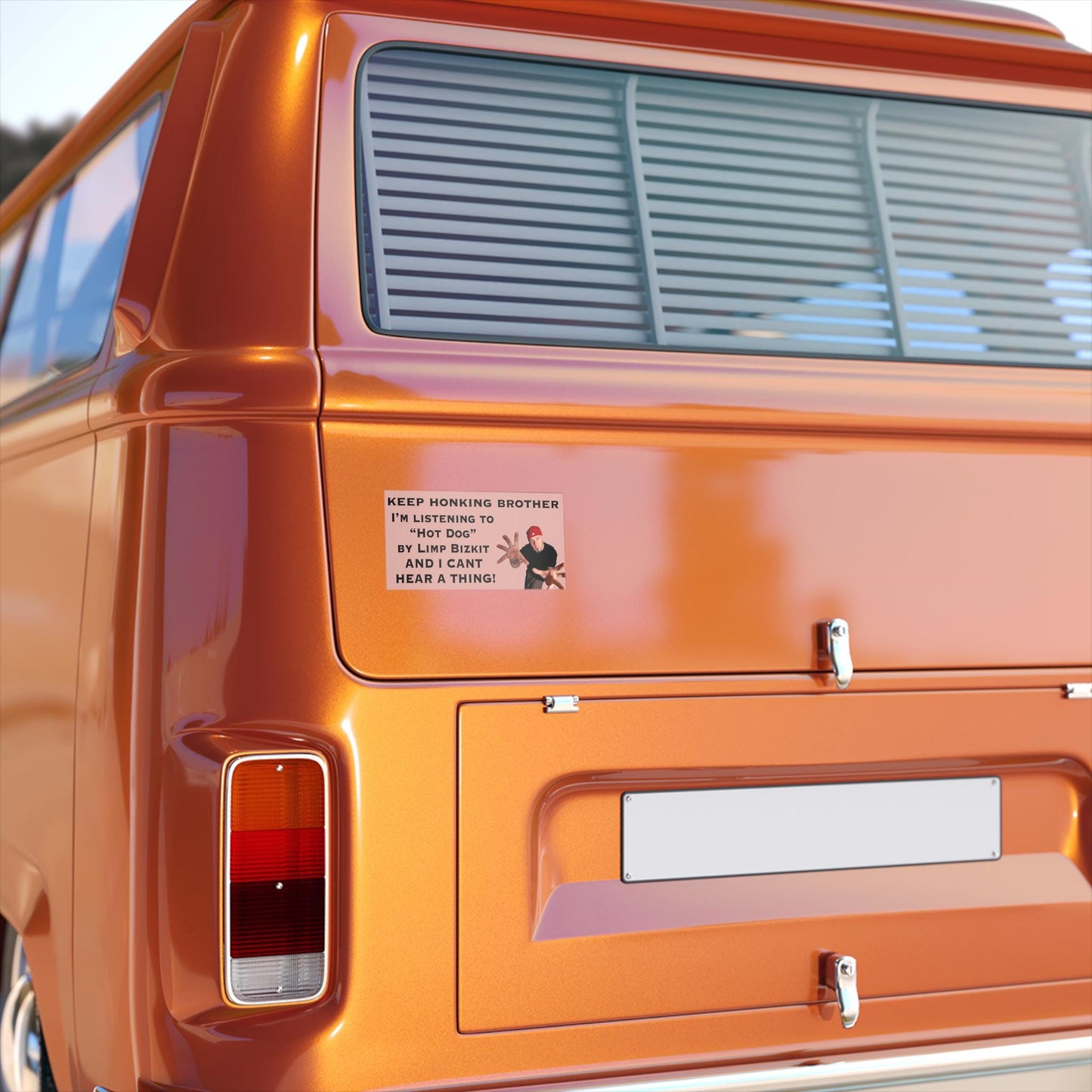 limp bizkit bumper sticker