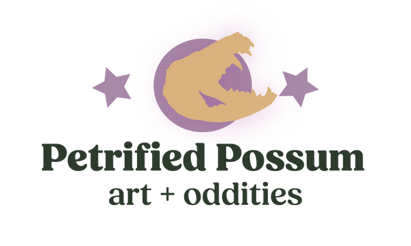 Petrified Possum Art + Oddities